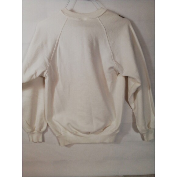 Women's Jerzee Vintage Handmade Sweatshirt Size Medium  Untreated Stains - Picture 8 of 16